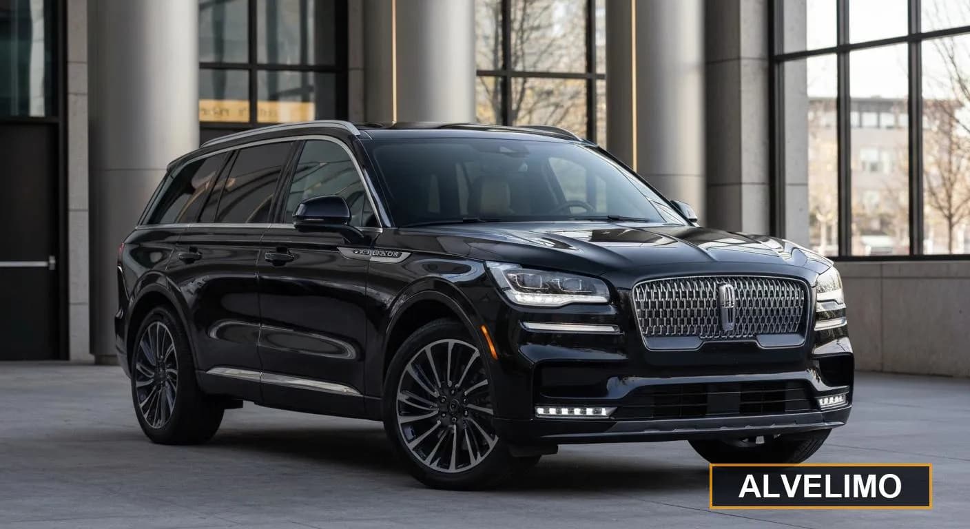 Luxury Lincoln Aviator for hire in Boston
